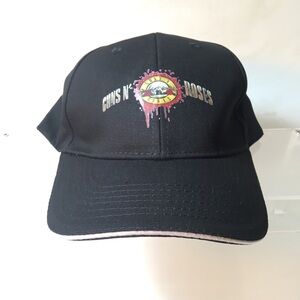 Guns N’ Roses Dad Hat Baseball Cap Black Twill Hook Loop Strap Back One Size GNR